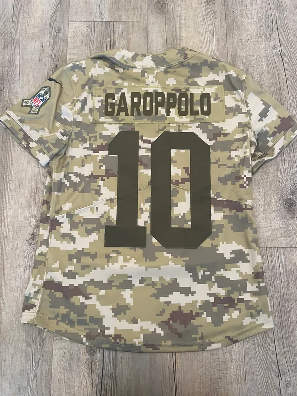 NFL Dri-Fit, Team Apparel, Military Tribute, San Francisco 49ers Jersey - Image 3