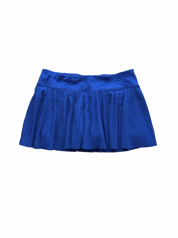 Lululemon Blue Pleat to Street III Pleated Athletic Skirt Size 8 - Image 3