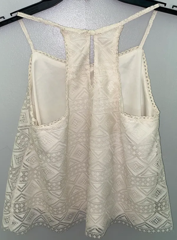 Cato White Flowy Shirt - Image 2