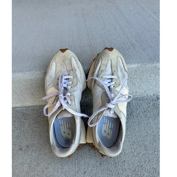 New Balance 327 Summer Fog‎ Suede Sneakers WS327BG Womens 6 - Image 2