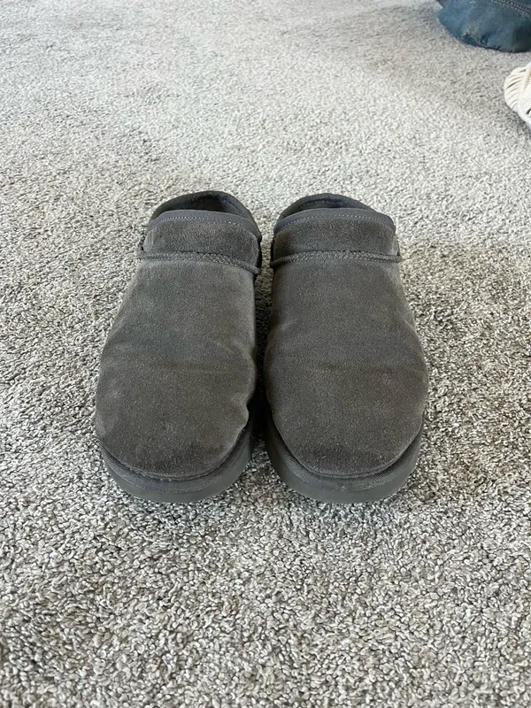Grey UGG Classic Slipper - Image 3