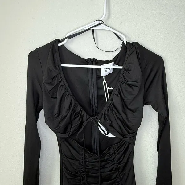 Princess Polly Dress Black Mini - Image 2