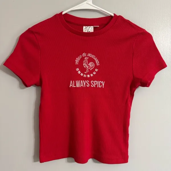 Huy Fong‎ Red Sriracha Tee Shirt Size Medium - Image 6