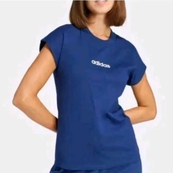 NEW Adidas Women’s Navy Blue Shirt - Image 3