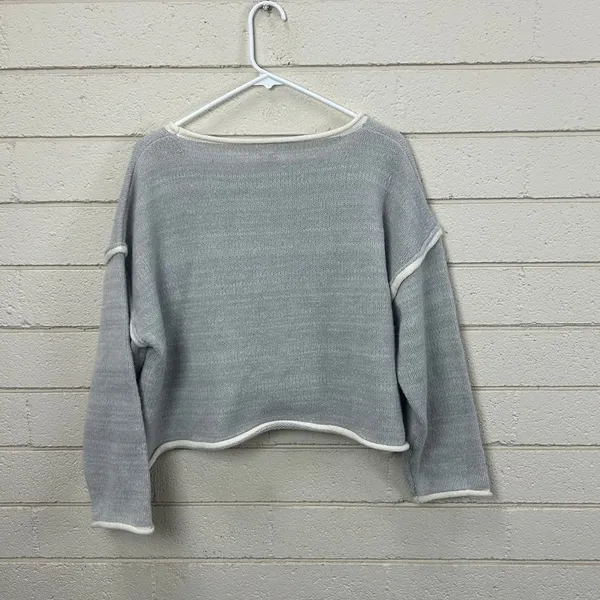 POL Gray Sweater size S - Image 2