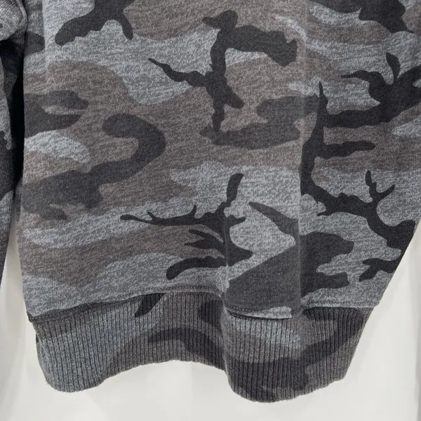 Rails Ramona Iron Camo Print Gray Black Sweatshirt Pullover‎ Top Women’s Size XS - Image 7