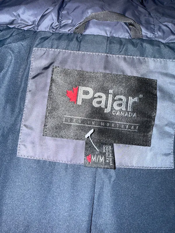 Pajar Panther Navy Blue Insulated Long Coat size M‎ - Image 6