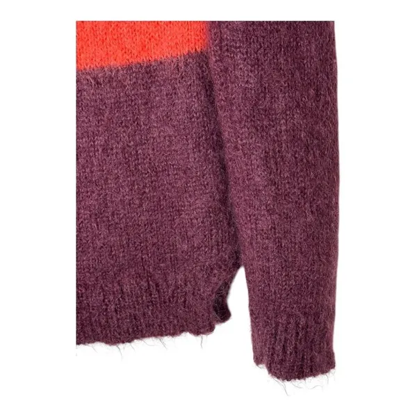 Anthropologie Needle Sweater Women Small Pink Louise Mohair Merino Wool‎ Knit - Image 7