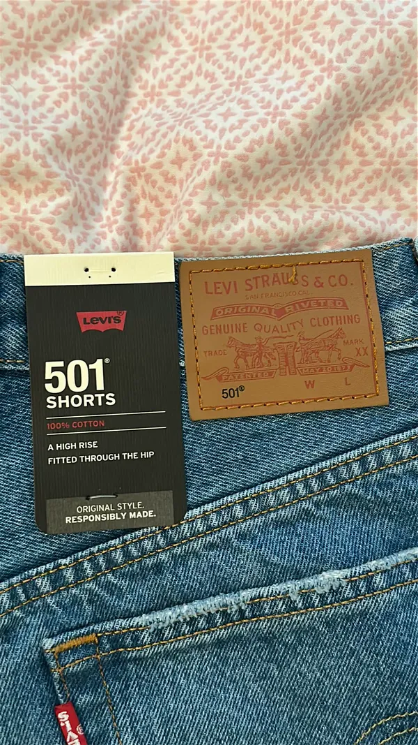 Levi’s 501 High-Rise Shorts - Image 4