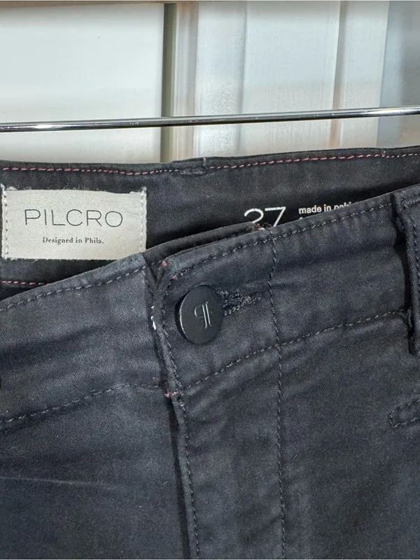 Anthropologie Pilcro Black‎ Bootcut Trouser Pant 2024 size 27 neutral classic - Image 2