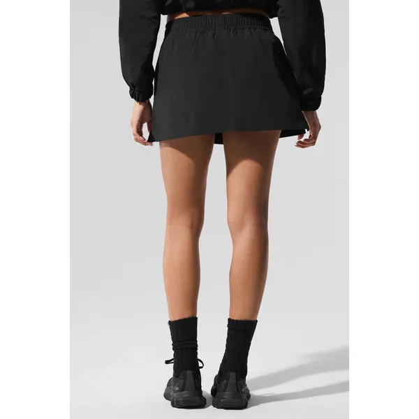 Alo Yoga Alumni Tennis Skirt Black S - Image 4