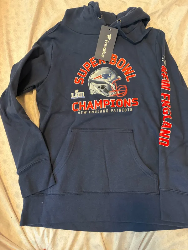 Fanatics BNWT New England patriots Super Bowl 53 Hoodie - Image 3