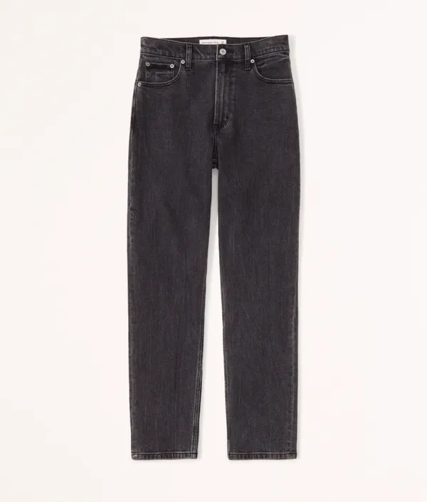 Abercrombie High Rise Mom Jeans - Image 8