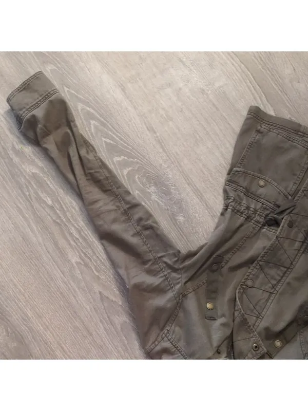 Hollister green jacket size small - Image 9