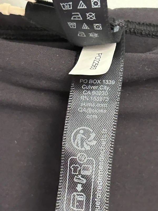 Skims Maternity Fits Everybody High-Waisted Legging Onyx Black Sz Small NWT - Image 7