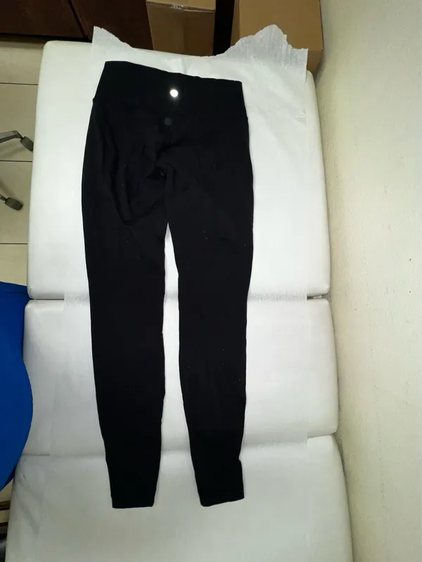 Lululemon Wunder Under Pant (Hi-Rise) *Tech Mesh 28" Black size 8 - Image 5