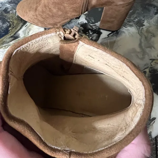 Kate Spade New York Brown Suede Ankle Booties with Bow - Image 10