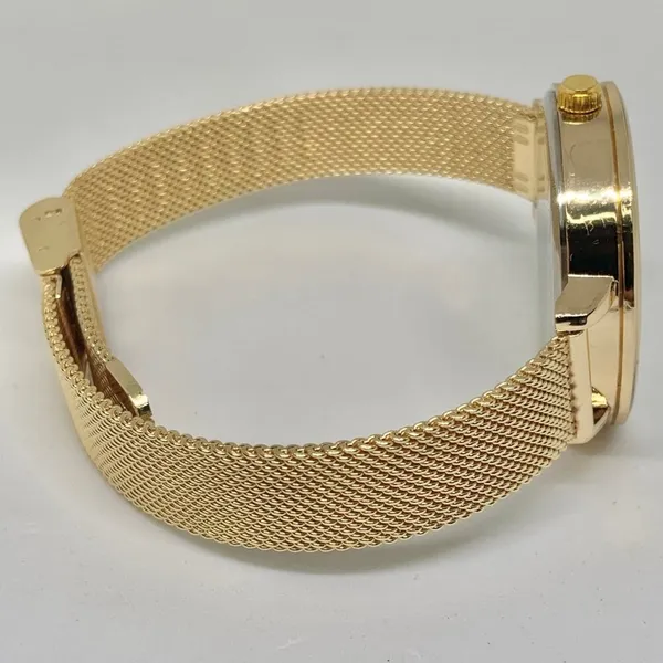 Rachel Roy women’s watch 35mm gold tone adjustable bracelet running - Image 3