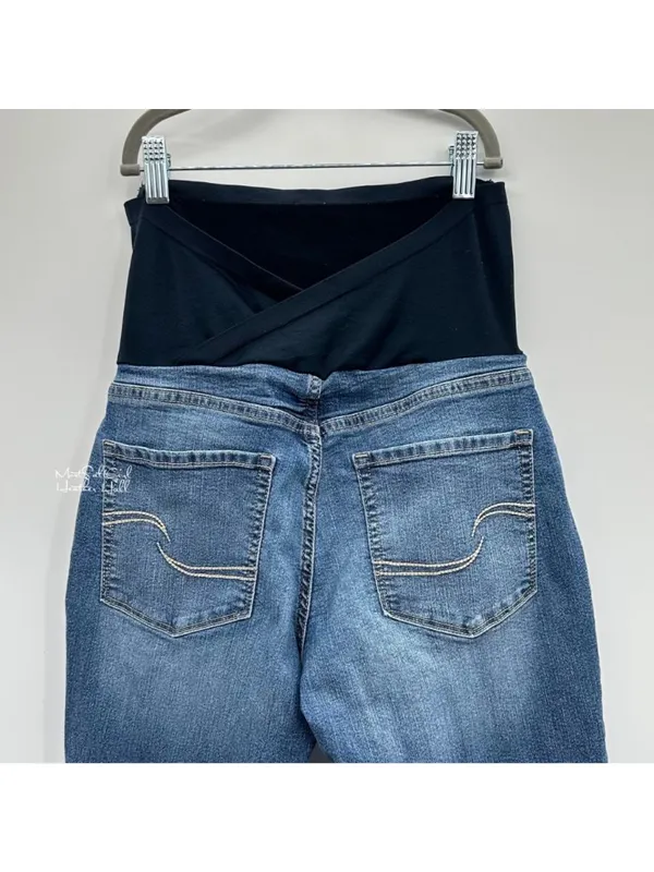 Levi's Signature By Levi Strauss Maternity Skinny Jeans with Stretch Panel Size Small - Image 3