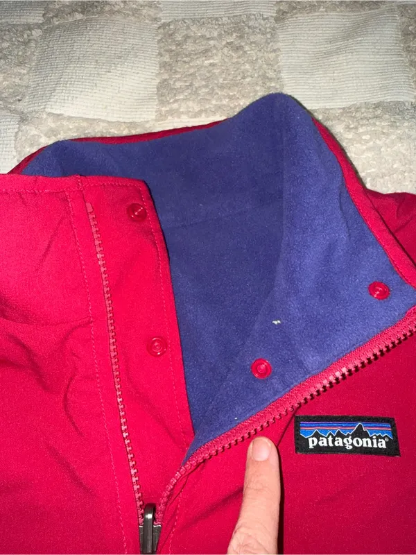 Patagonia‎ Women's Reversible Snap-T Glissade Pullover - Image 3