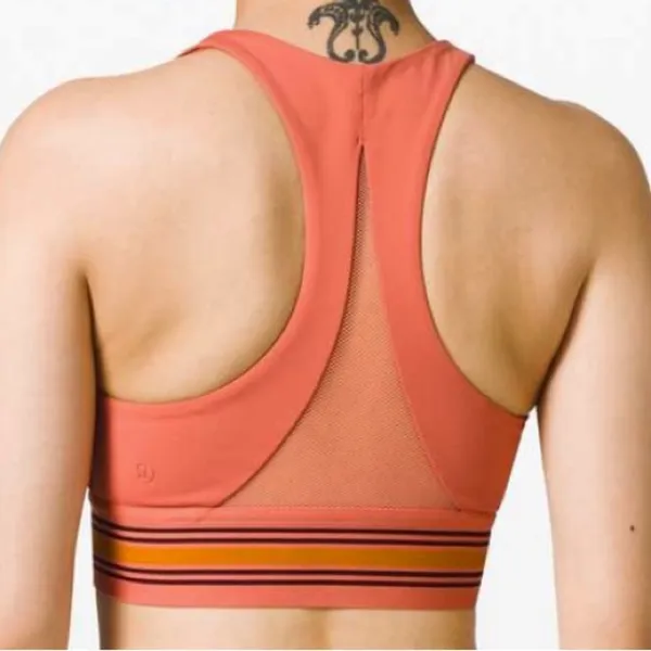 EUC Lululemon X Roksanda My Element Sports Bra Size 4 - Image 3