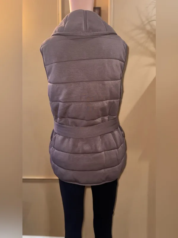 Spanx Puff Essentials Puffer Vest Smoke XL NWT - Image 3