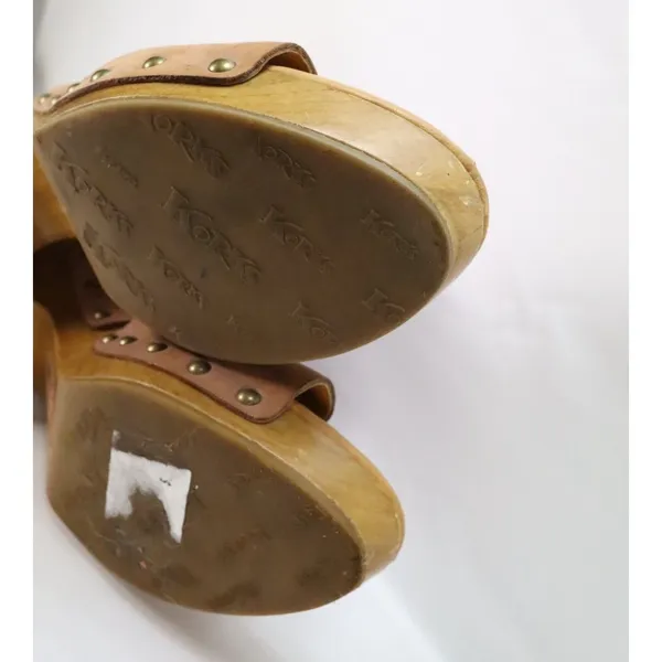 Korks by Kork-Ease Annaleigh Platform Wedge‎ Clog Sandals Size 9 M Dusty Rose - Image 11