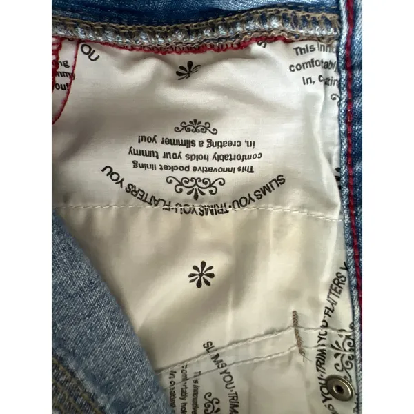 Vintage Lee Carpenter Denim Jorts Women's 100% Cotton Hammer Loop Jean Shorts - Image 5