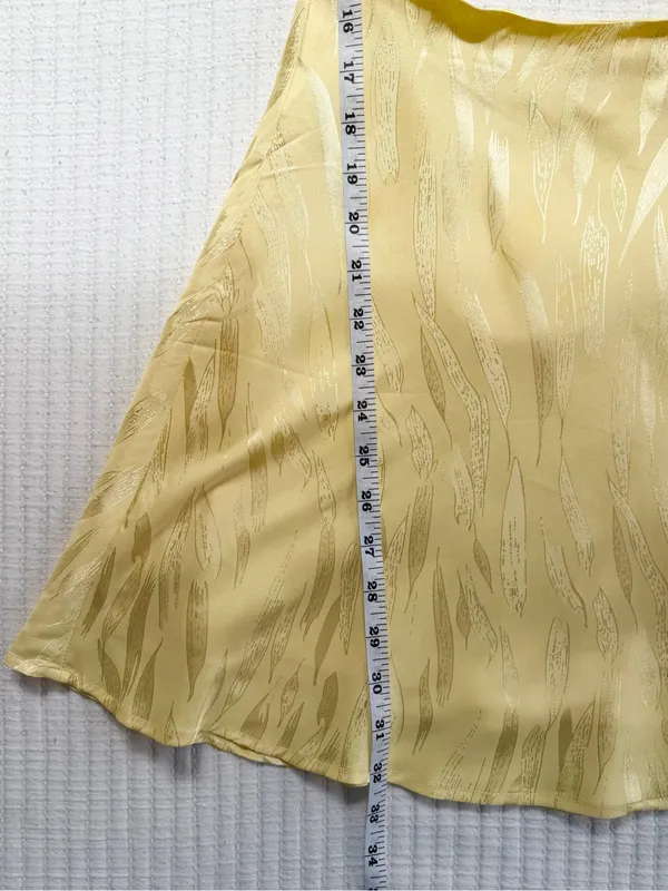 Runaway The Label Etta One-Shoulder Cutout Mini Slip Dress in Butter Yellow - Image 8