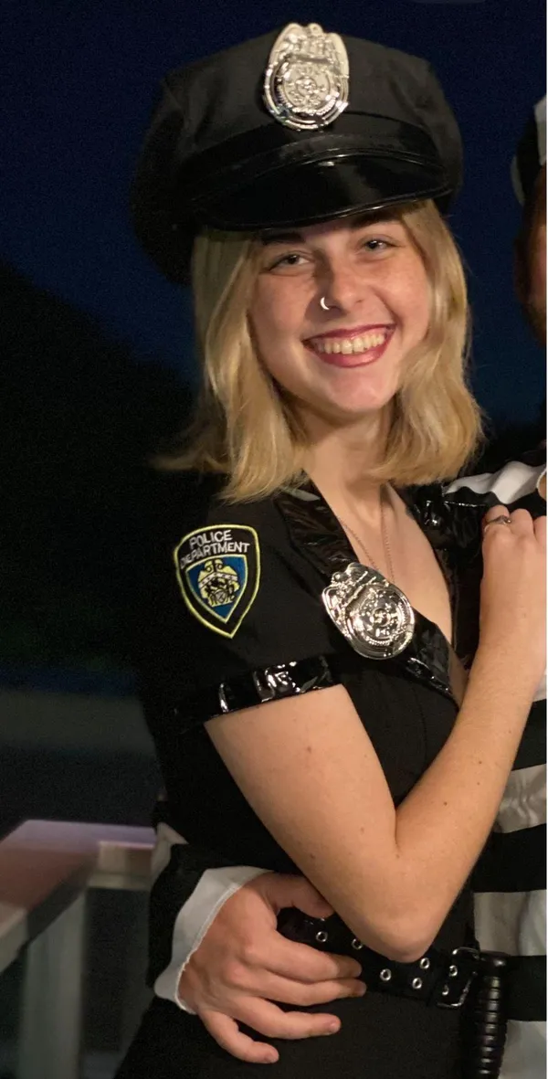 Spirit Halloween Woman Officer Halloween Costume - Image 2