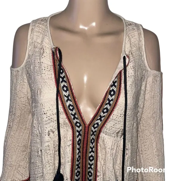 Free People The Love of Flowers boho tunic - Image 10