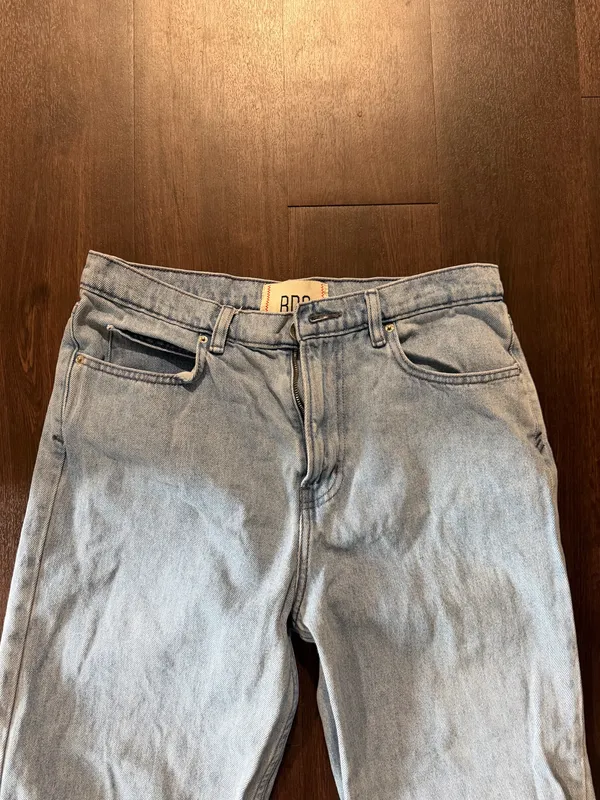 BDG Light Blue Baggy Denim Jeans - Image 3