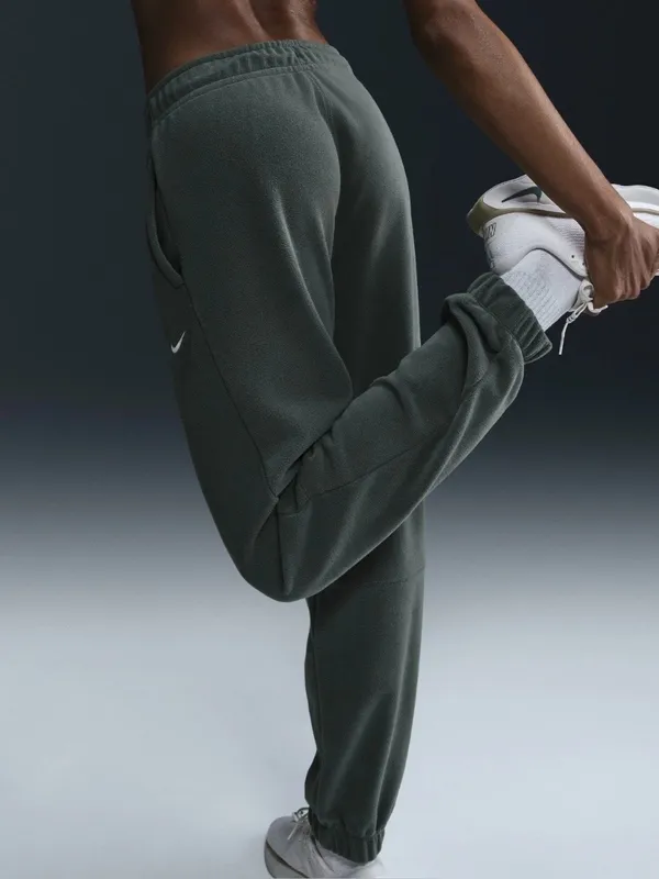 Nike Therma-FIT One Women’s Loose‎ Fleece Pants Green Sweatpants Size Medium - Image 2