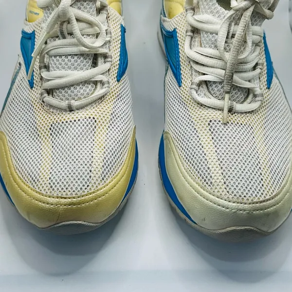 Reebok Women's Cream, Blue & Yellow Low-Top Sneakers - Image 11