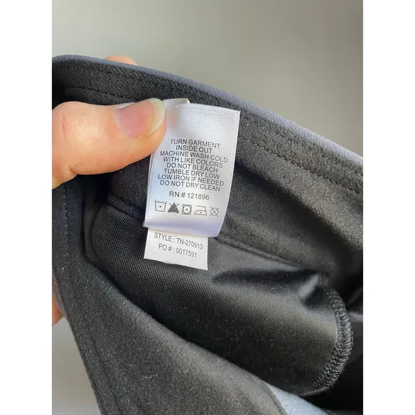 Title 9 Fleece lined Grey Athletic Ski Pants Outdoor Hiking Gorpcore sz 8 - Image 10