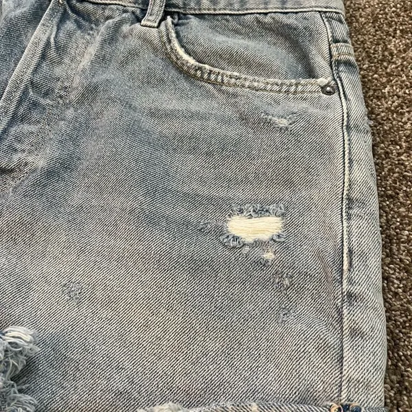 Free People Fox Trott‎ Denim Shorts - Image 9