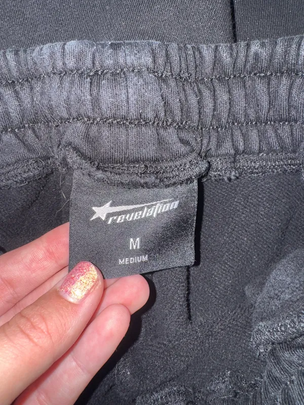 Revelation Sweatpants Black Size M - Image 2