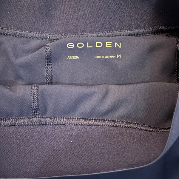 Aritzia Golden Tennis Skirt - Image 3