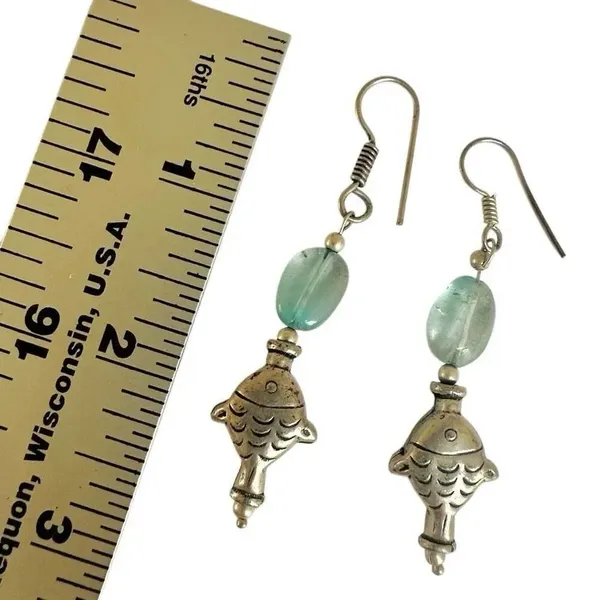 Aqua Bead & Silver - Image 5
