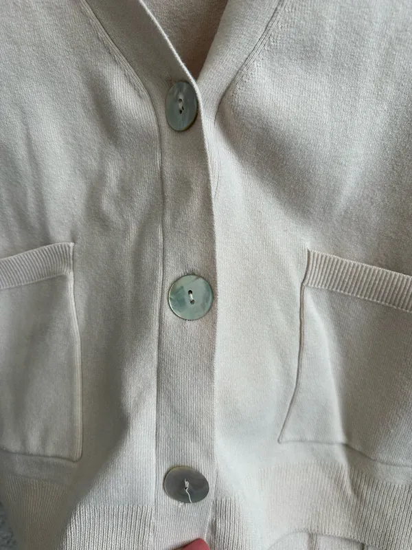 Live The Process Cardigan Tan - Image 3