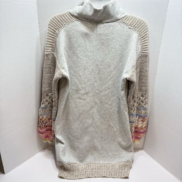 Anthropologie Daily Practice Women Dress Sweater Tunic Cozy Crowl Neck Sz XS - Image 6