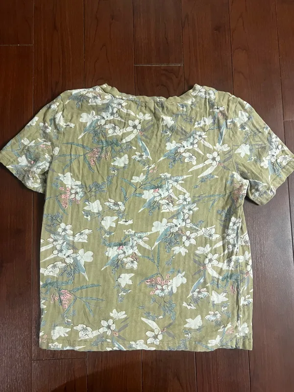 Bohme Yellow Floral Short Sleeve - Image 2