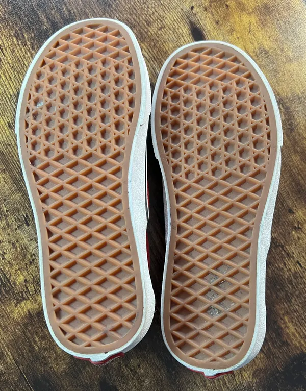 Vans | women’s classic checkerboard drip flame sneakers. Size: 5.5 - Image 10
