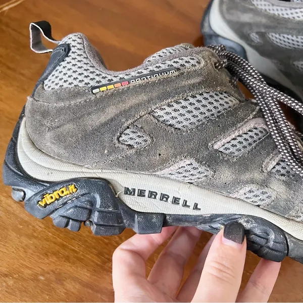 Merrell • Moab Ventilator hiking shoes waterproof gray waterproof low J87336 - Image 6