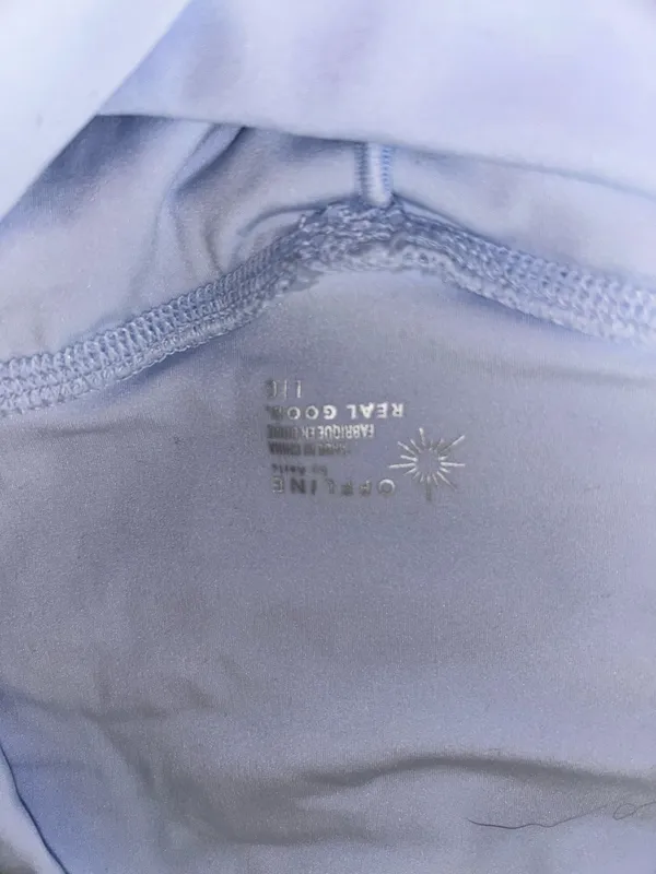 OFFLINE by Aerie Blue Ruffle Shorts Size L - Image 2