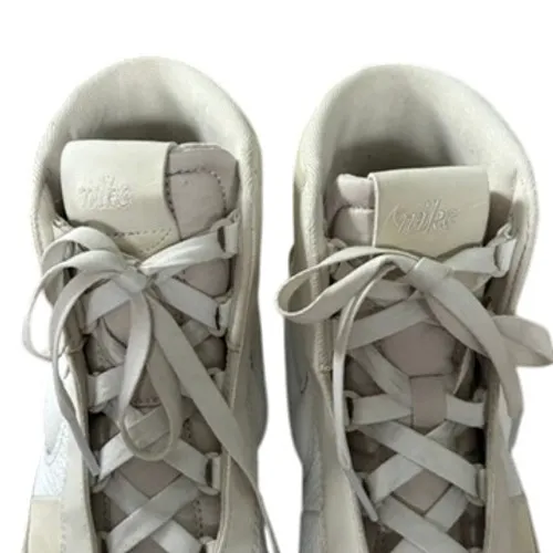 Nike Blazer‎ Mid Victory Sneakers Women's Sz 7.5 White DR2948-100 Leather - Image 3