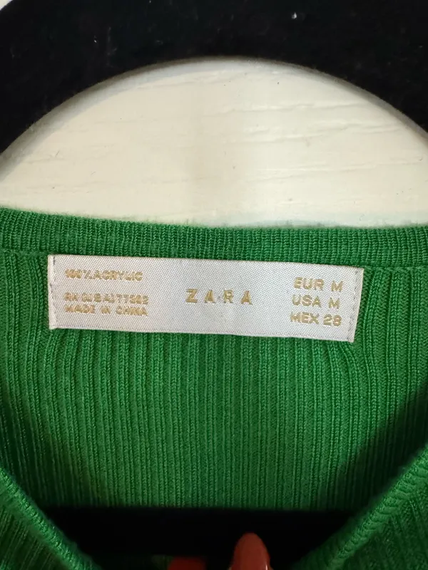 ZARA Green Sweater - Image 2