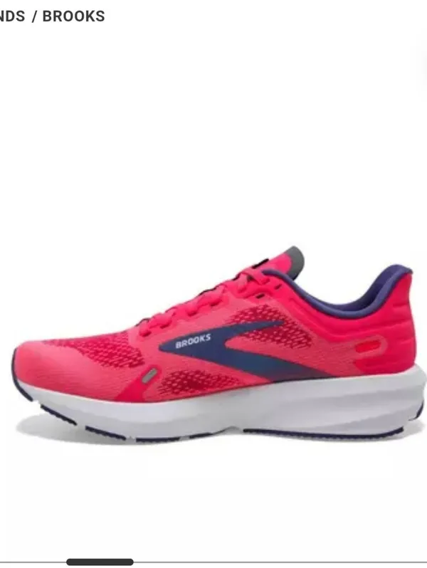 Brooks Launch 9 Womens Running Shoe Sneakers Pink Fuchsia Cobalt Size 10 Workout - Image 2