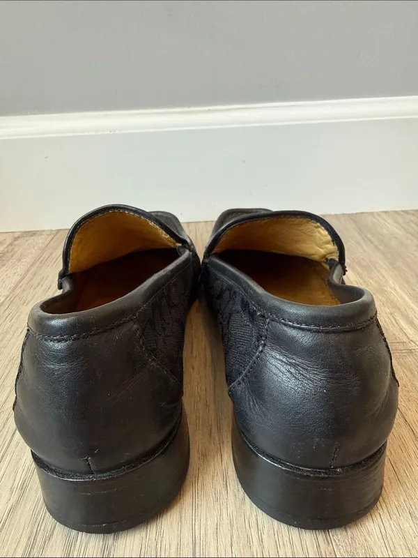 COACH 7.5 Monogram Preppy Loafers - Image 4