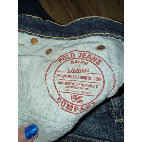 Polo Jeans Ralph Lauren Company Women's 30‎ Stretch Melanie Bootcut - Image 4
